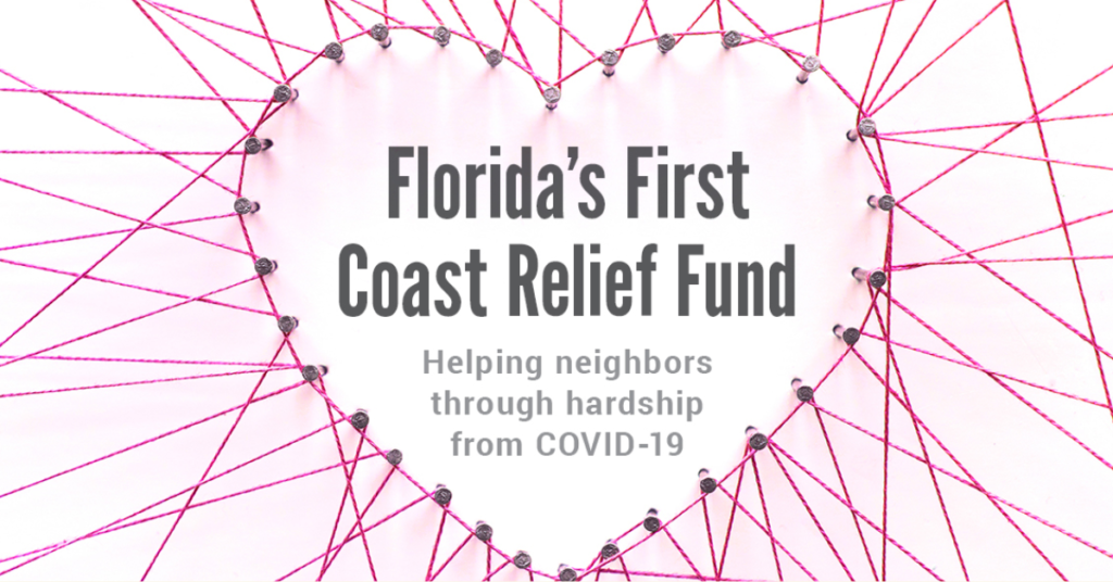 Florida’s First Coast Relief Fund awarded $5.4 million to 112 North Florida nonprofit agencies since the Relief Fund reopened in March to support residents disproportionately affected by the COVID-19 pandemic. The Relief Fund is a collaboration between The Community Foundation for Northeast Florida, Jessie Ball duPont Fund, Jewish Federation and Foundation of Northeast Florida, United Way of Northeast Florida and United Way of St. Johns County.